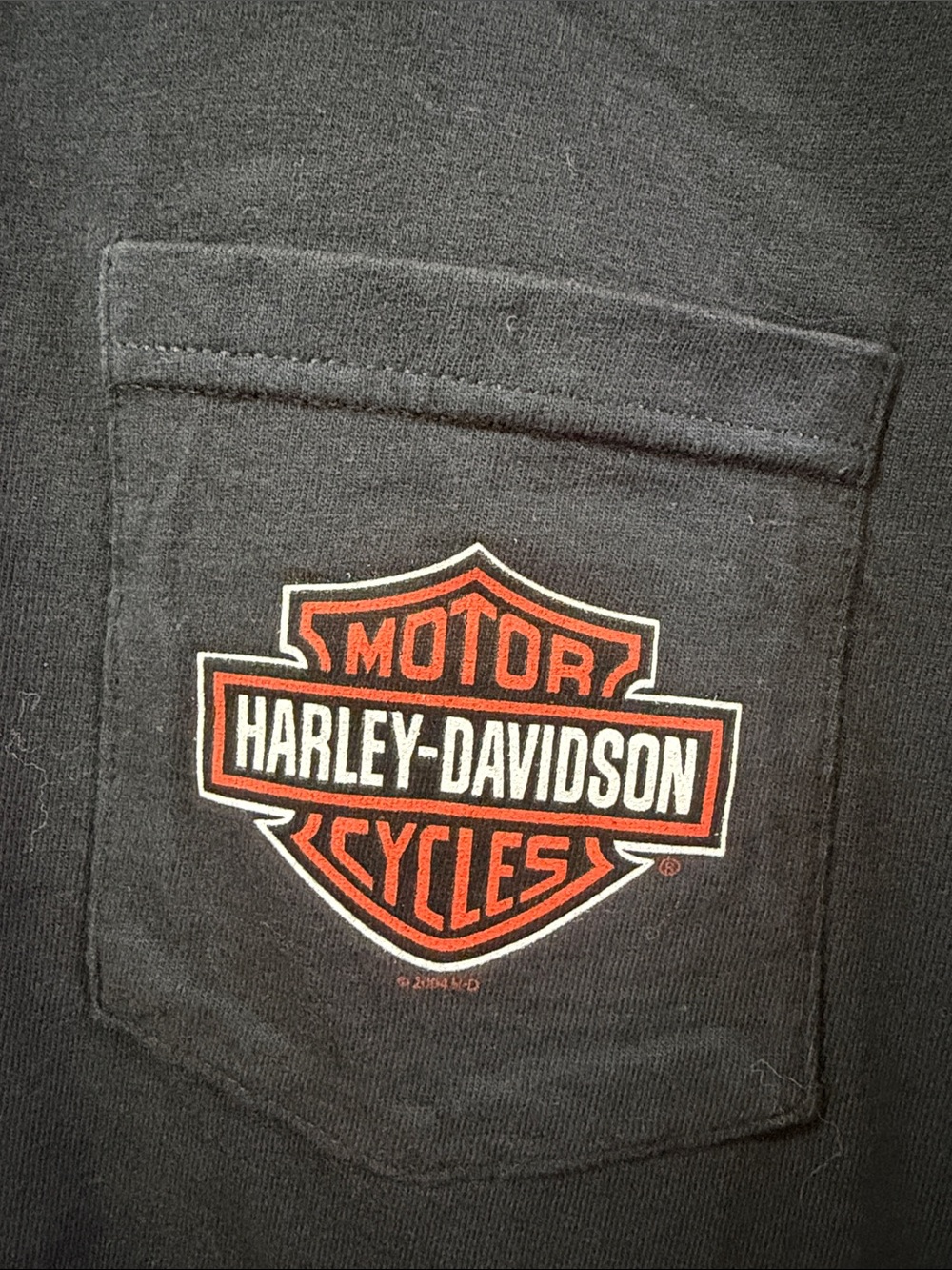 Harley-Davidson Tennessee Black Smoky Mountain Motorcycle Graphic Tee NWOT - Picture 4 of 5